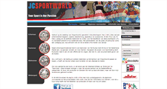 Desktop Screenshot of jcsportworld.com